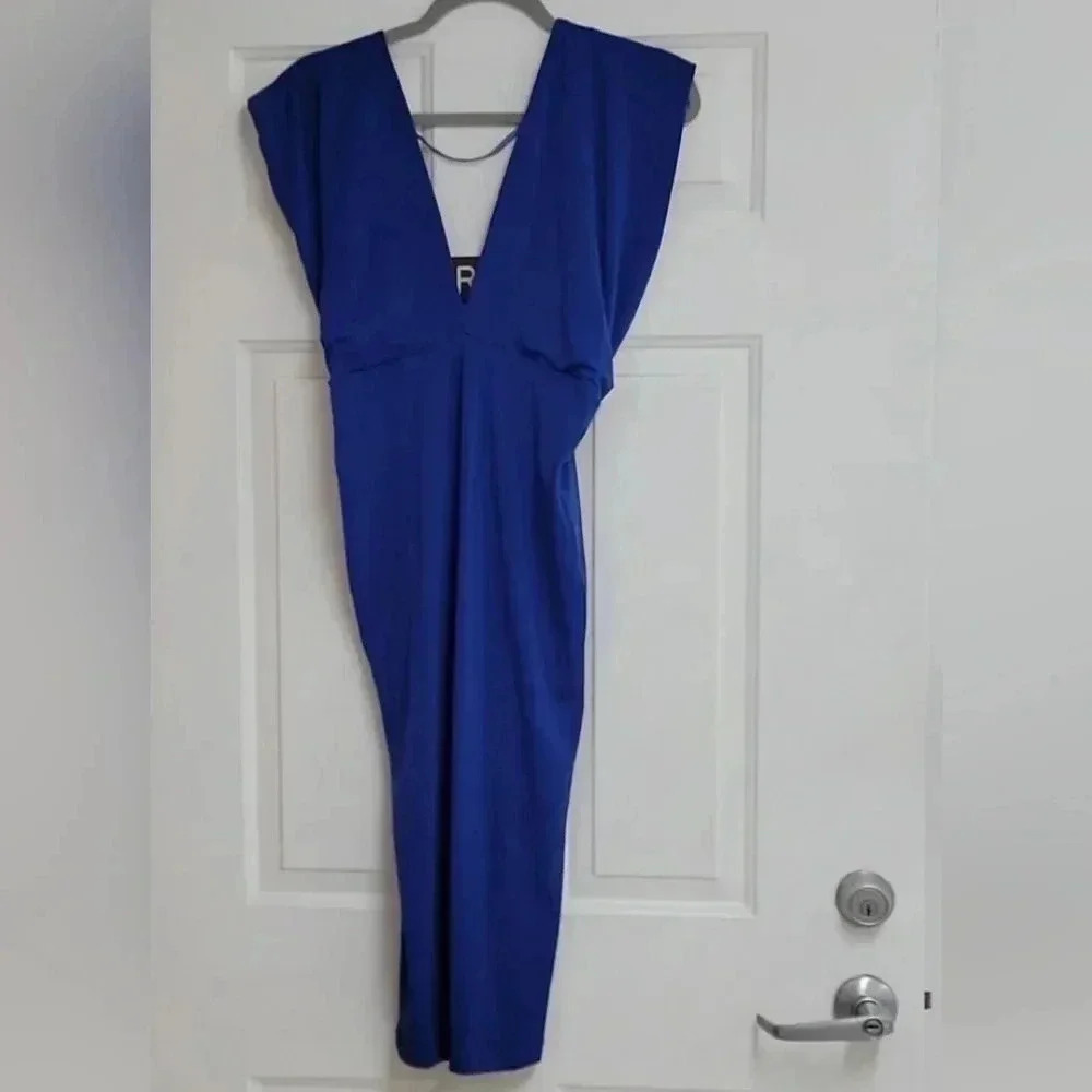 Asos Midi Dress Open Back
